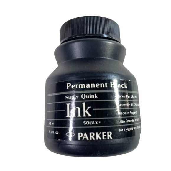 Parker Other - Black India Permanent Drawing Ink Mix Media Parker u Vintage
